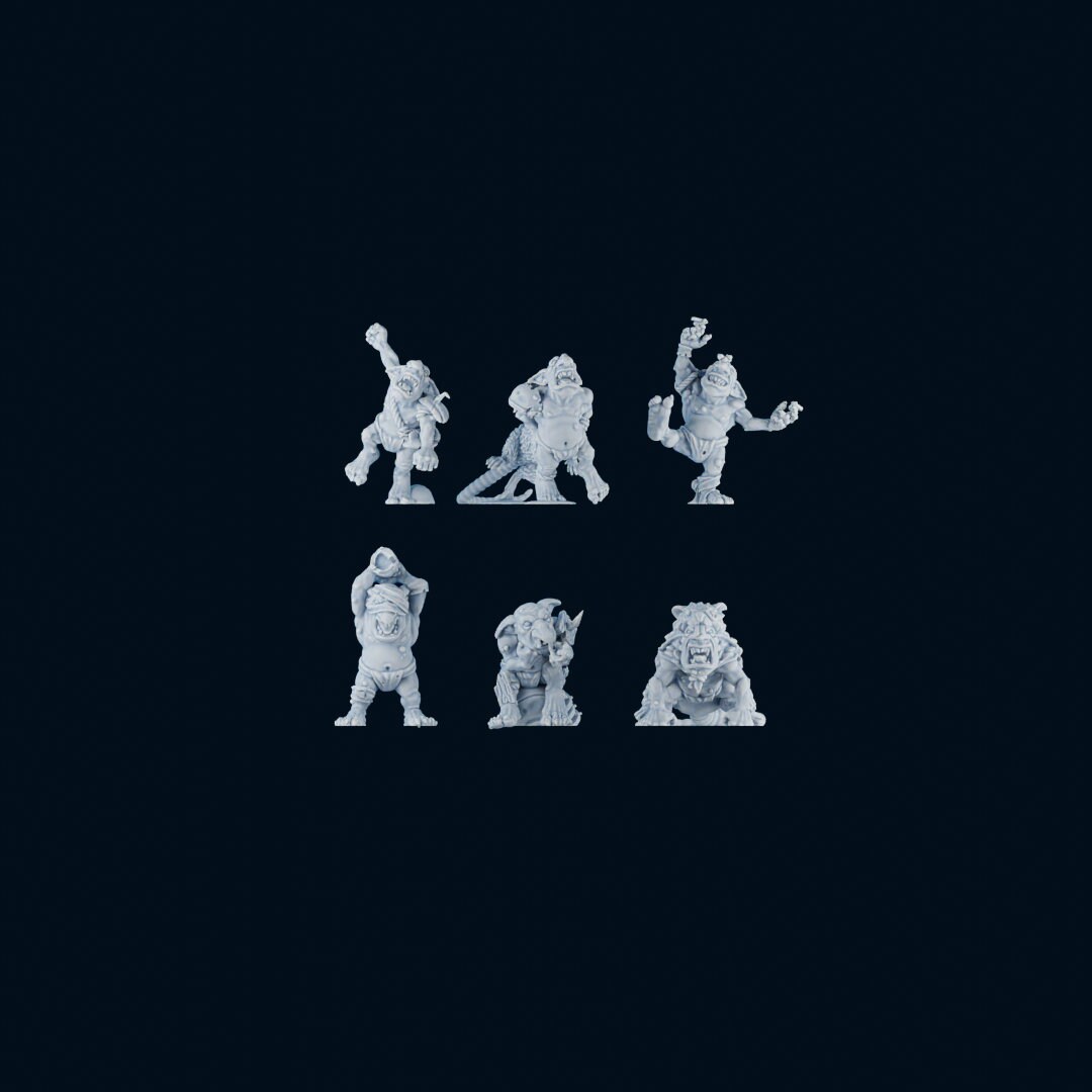 Under Sewer Team | Fantasy Football | Brutefun Miniatures