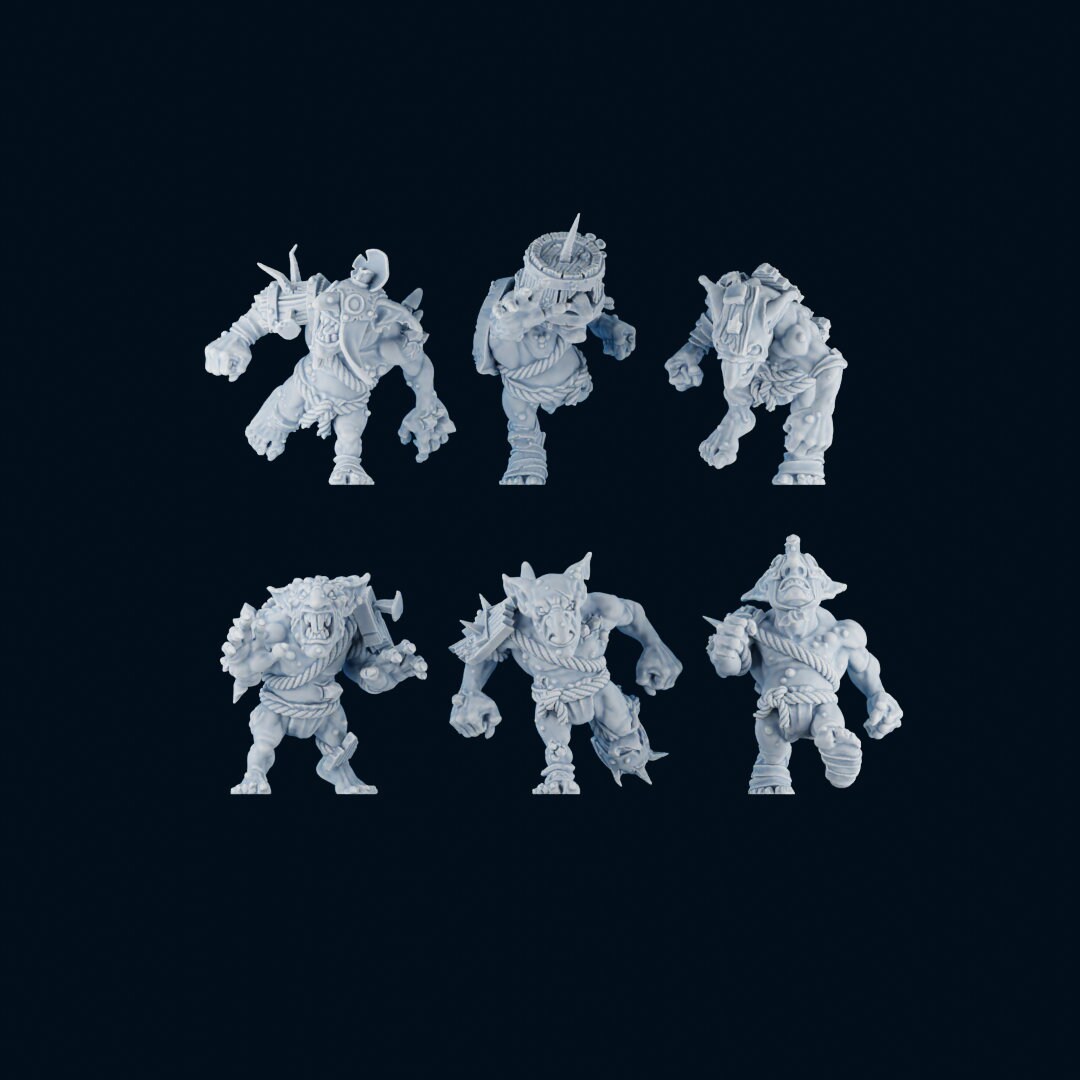 Under Sewer Team | Fantasy Football | Brutefun Miniatures