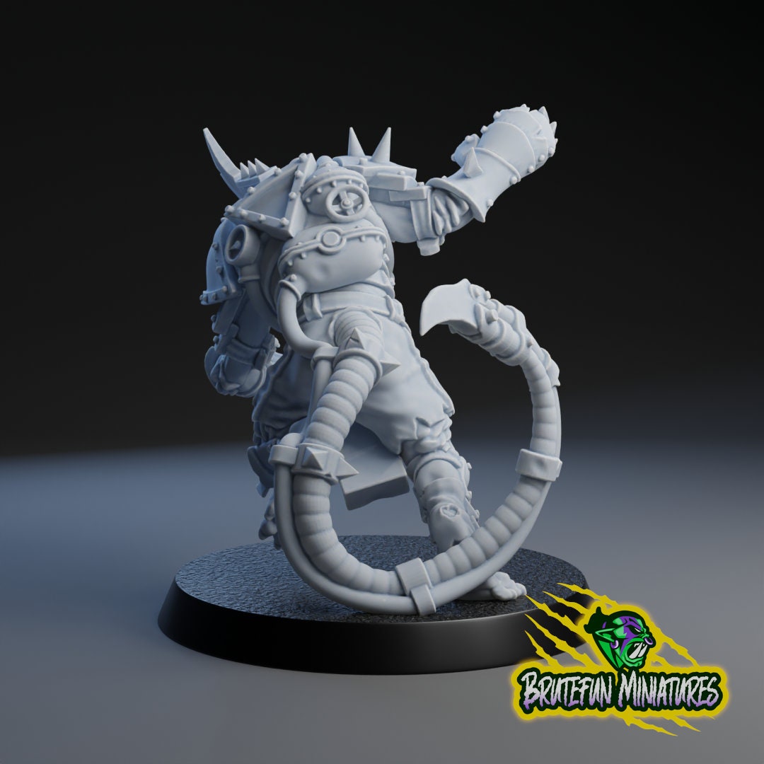 Blitzer 1 | Fantasy Football | Tech Rats | BruteFun Minatures