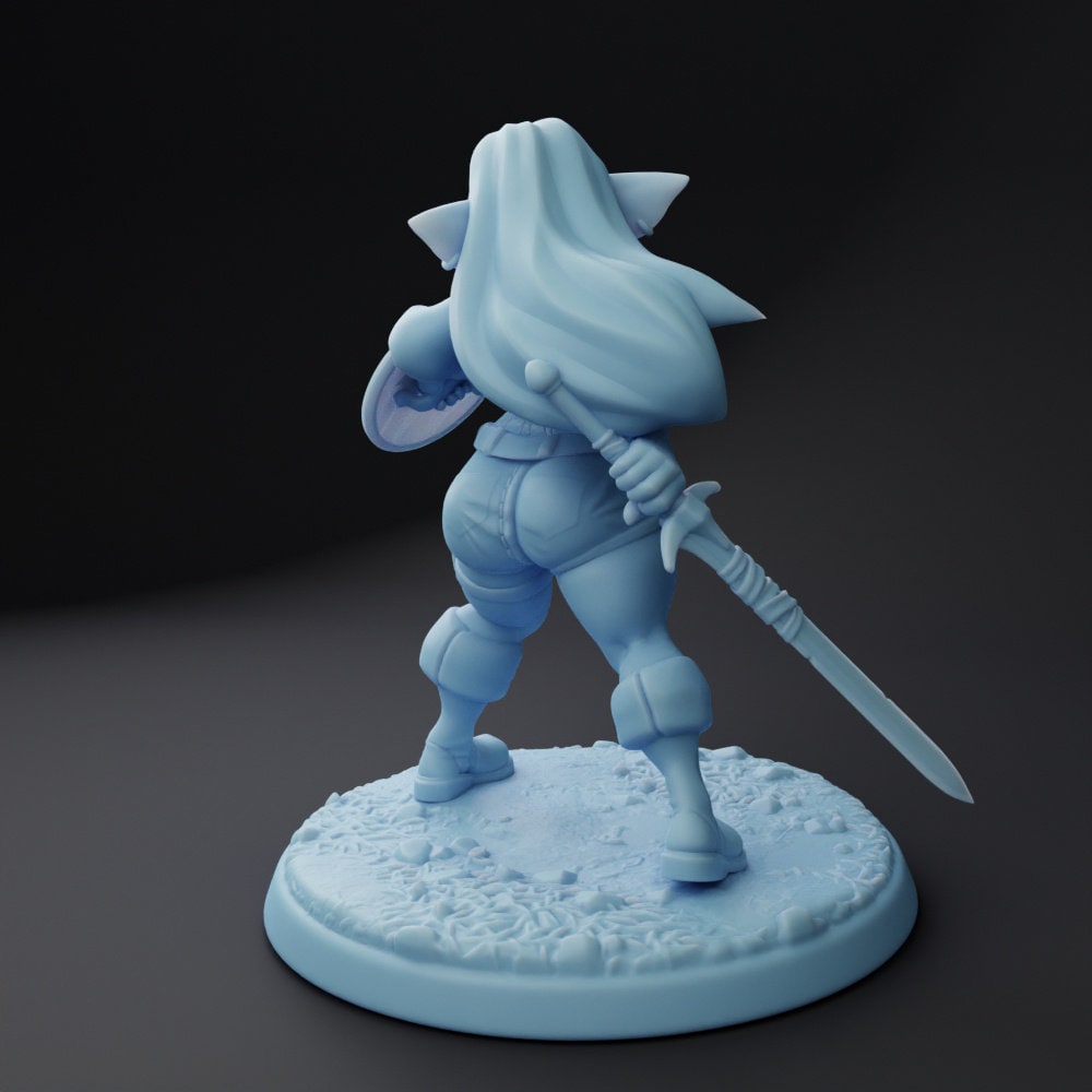 Angy | Mercenary Goblin | Medium | DND | Twin Goddess Miniatures