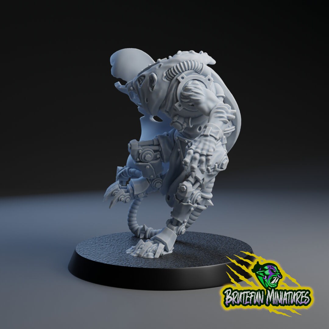 Runner 2 | Fantasy Football | Tech Rats | BruteFun Minatures