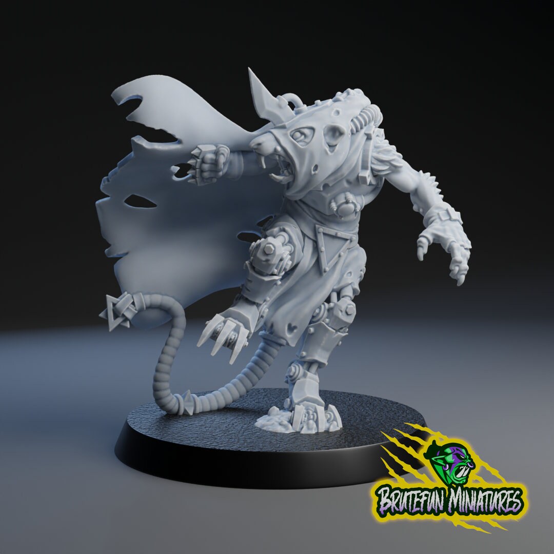 Runner 2 | Fantasy Football | Tech Rats | BruteFun Minatures