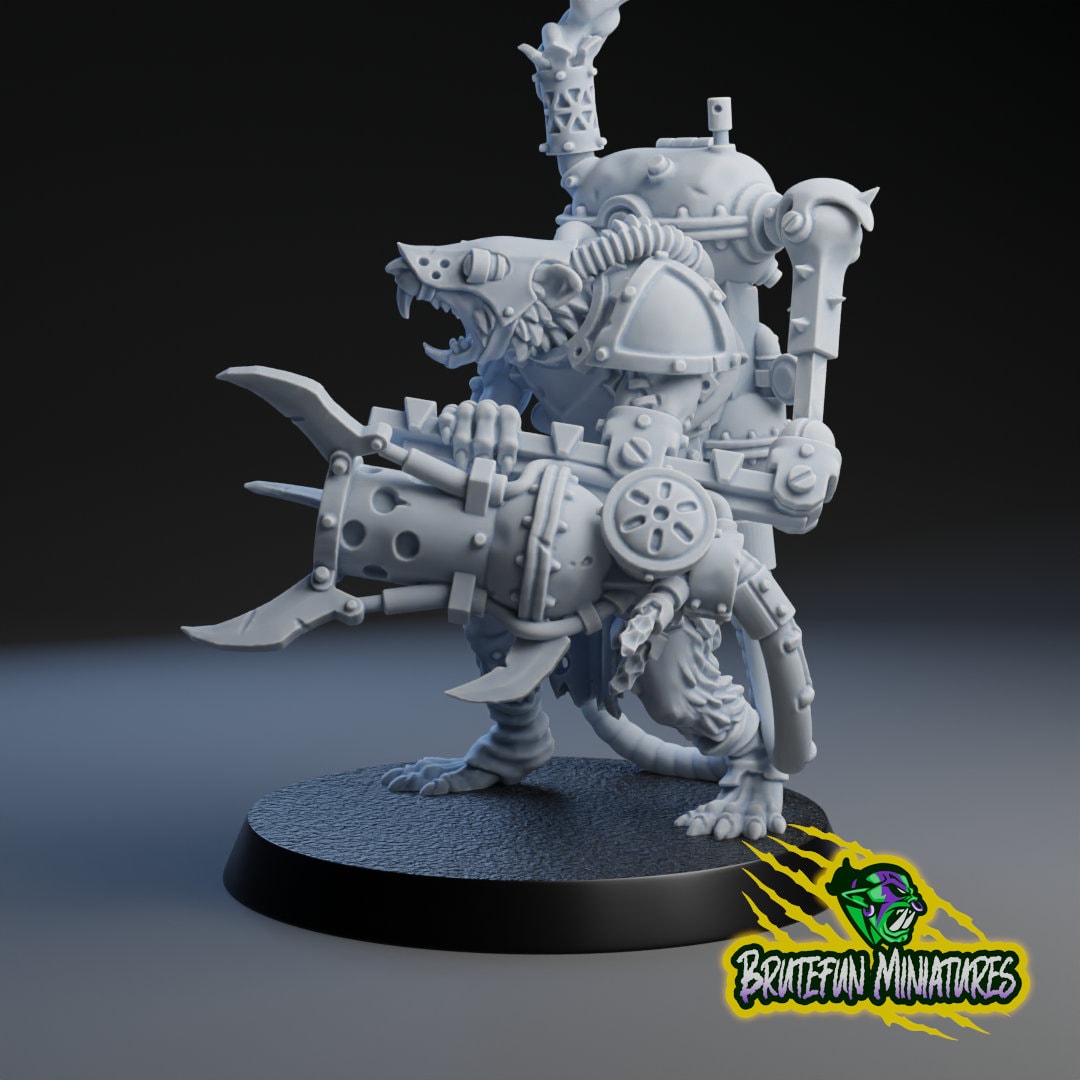 Thrower 1 | Fantasy Football | Tech Rats | BruteFun Minatures