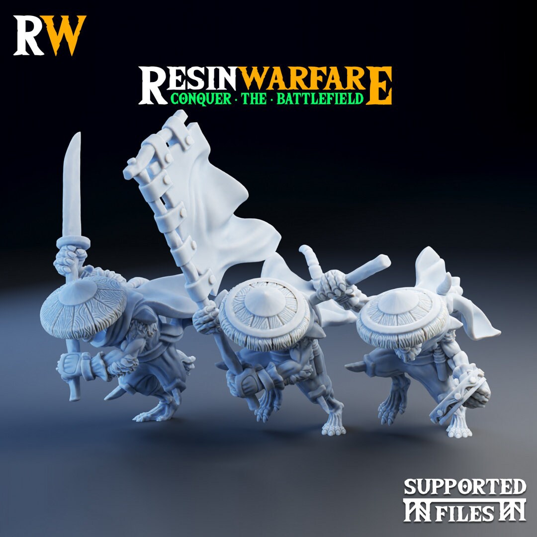Immortals Command Group | Black Claw Clan | Ravenous Hordes | Resin Warfare