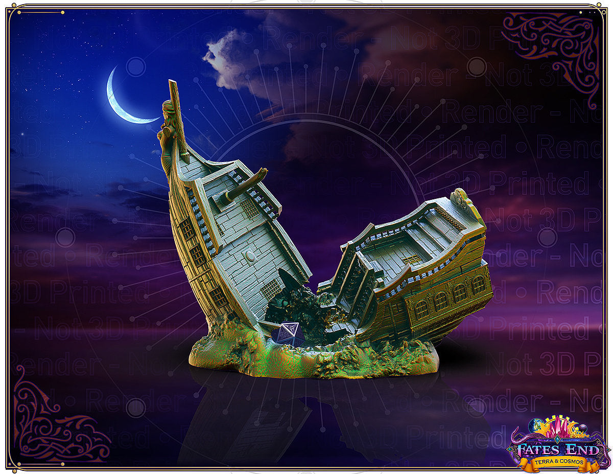 Sunken Pirate Ship | Dice Tower | Fates End