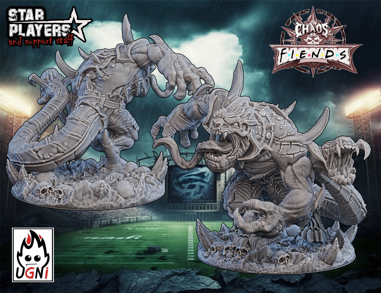 Skula Bloodbath | Star Player | Fantasy Football | Ugni Miniatures