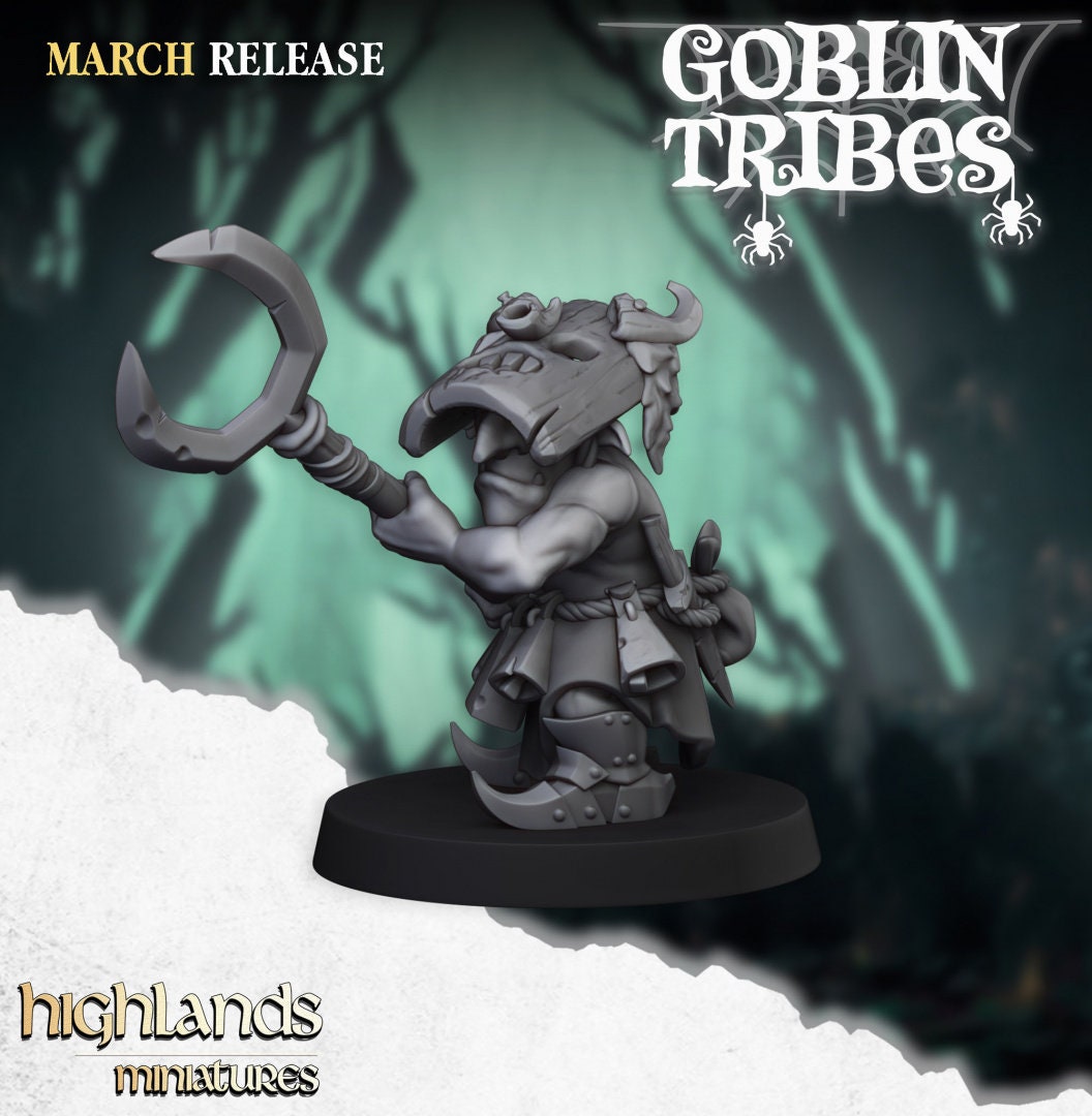 Frog Herders | Medium | Goblin Tribes | Highlands Miniatures