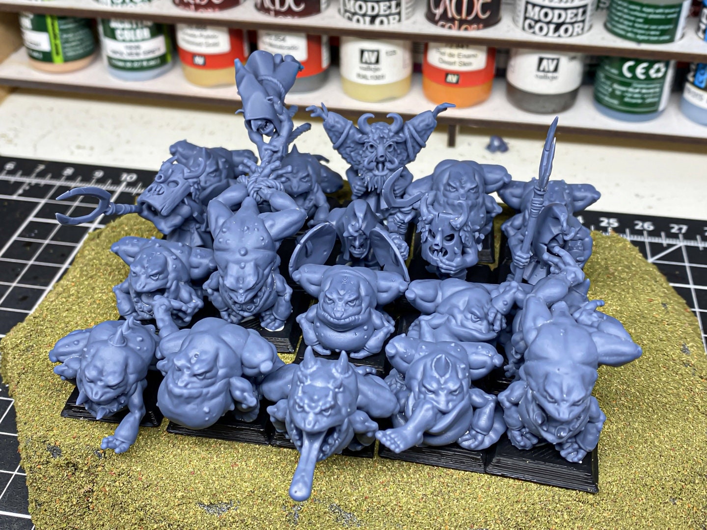 Frog Herders | Medium | Goblin Tribes | Highlands Miniatures