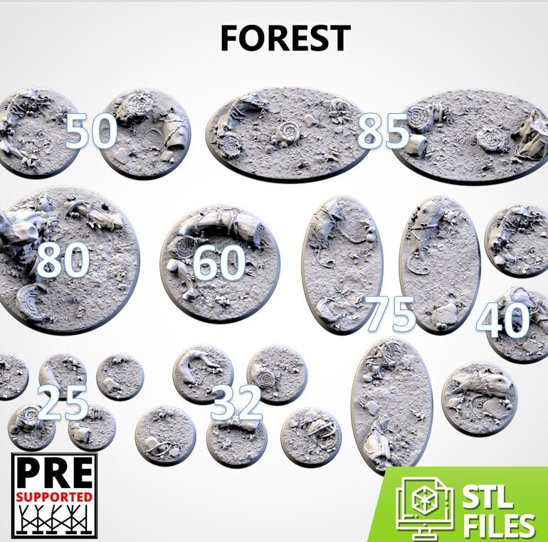Forest | Resin Bases | Txarli