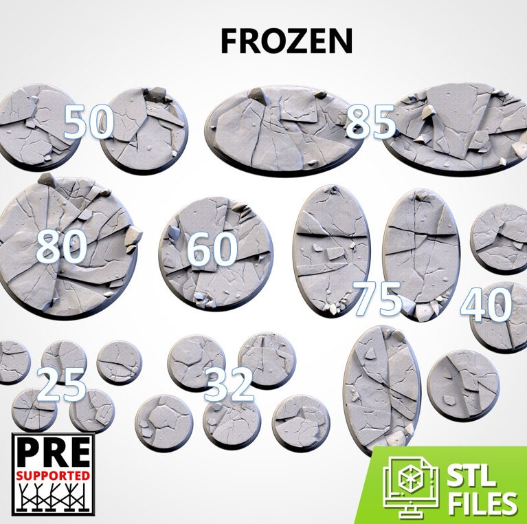 Frozen | Resin Bases | Txarli