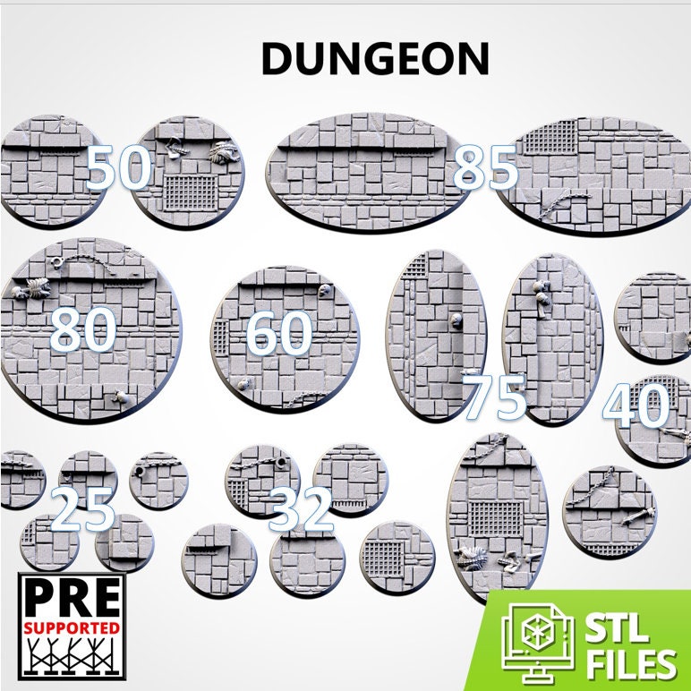 Dungeon | Resin Bases | Txarli