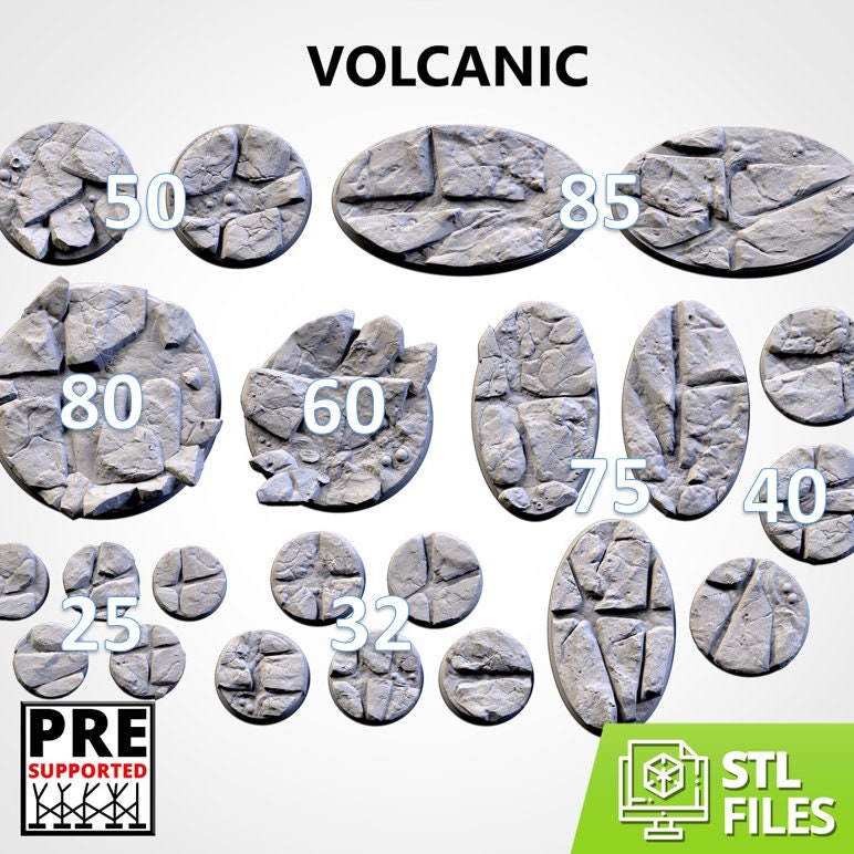Volcanic | Resin Bases | Txarli