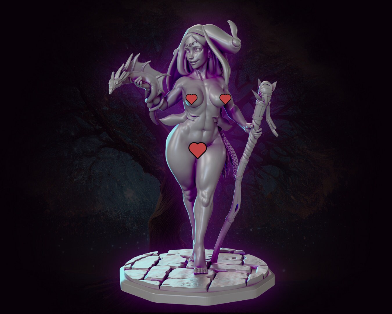 Sea Mage Ula | Medium | 32mm | Gaz Minis
