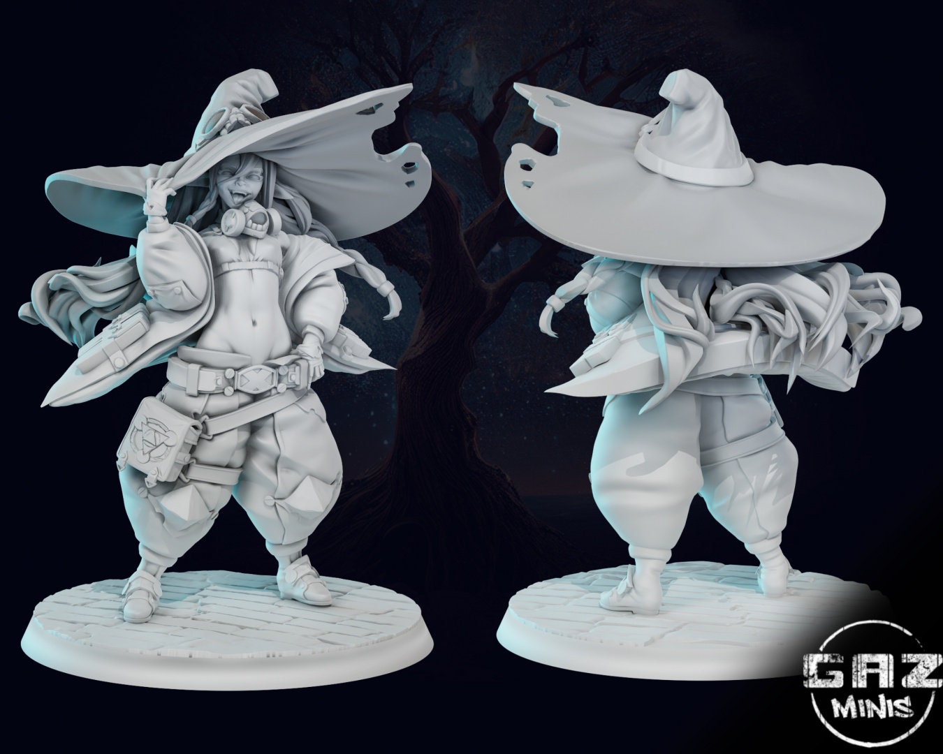 Nimue | Goblin Witch | Medium | 32mm | Gaz Minis