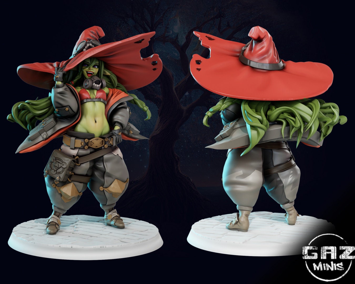 Nimue | Goblin Witch | Medium | 32mm | Gaz Minis