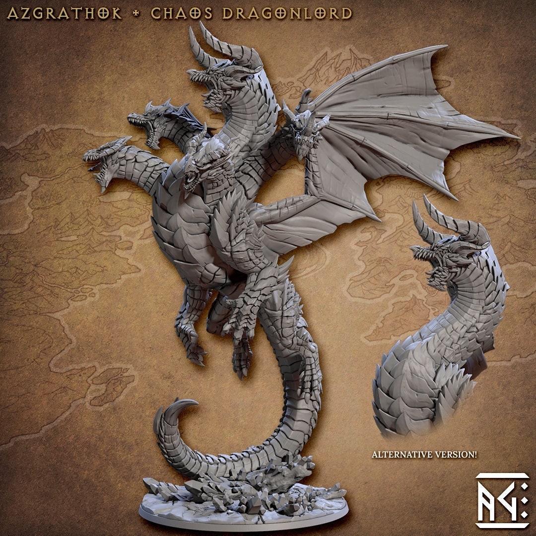 Azgrathok | Gargantuan 100mm Base | 32mm | AG | Draconian Scourge