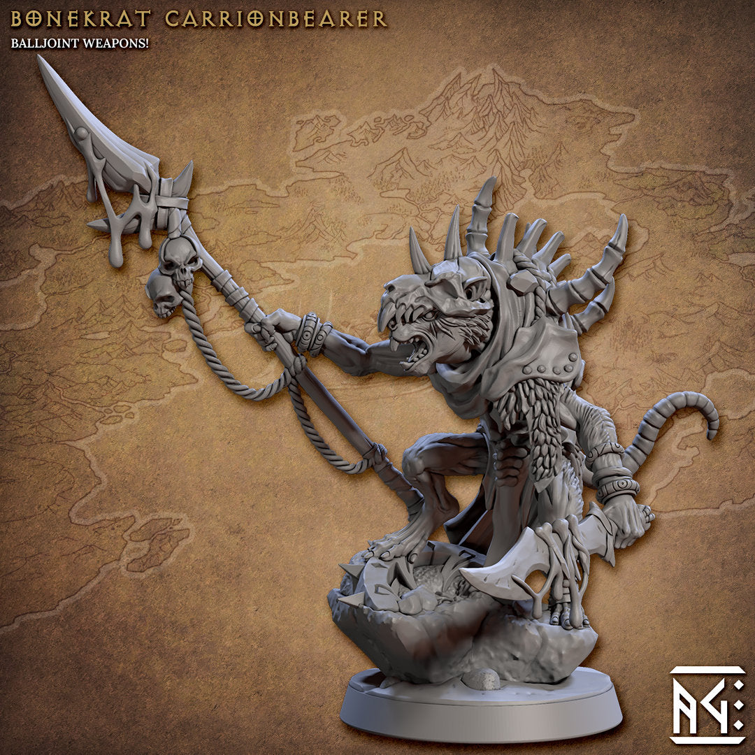 Bonekrat Carrionbreaker | Medium | 32mm | Artisan Guild | Sandfang Ratkin