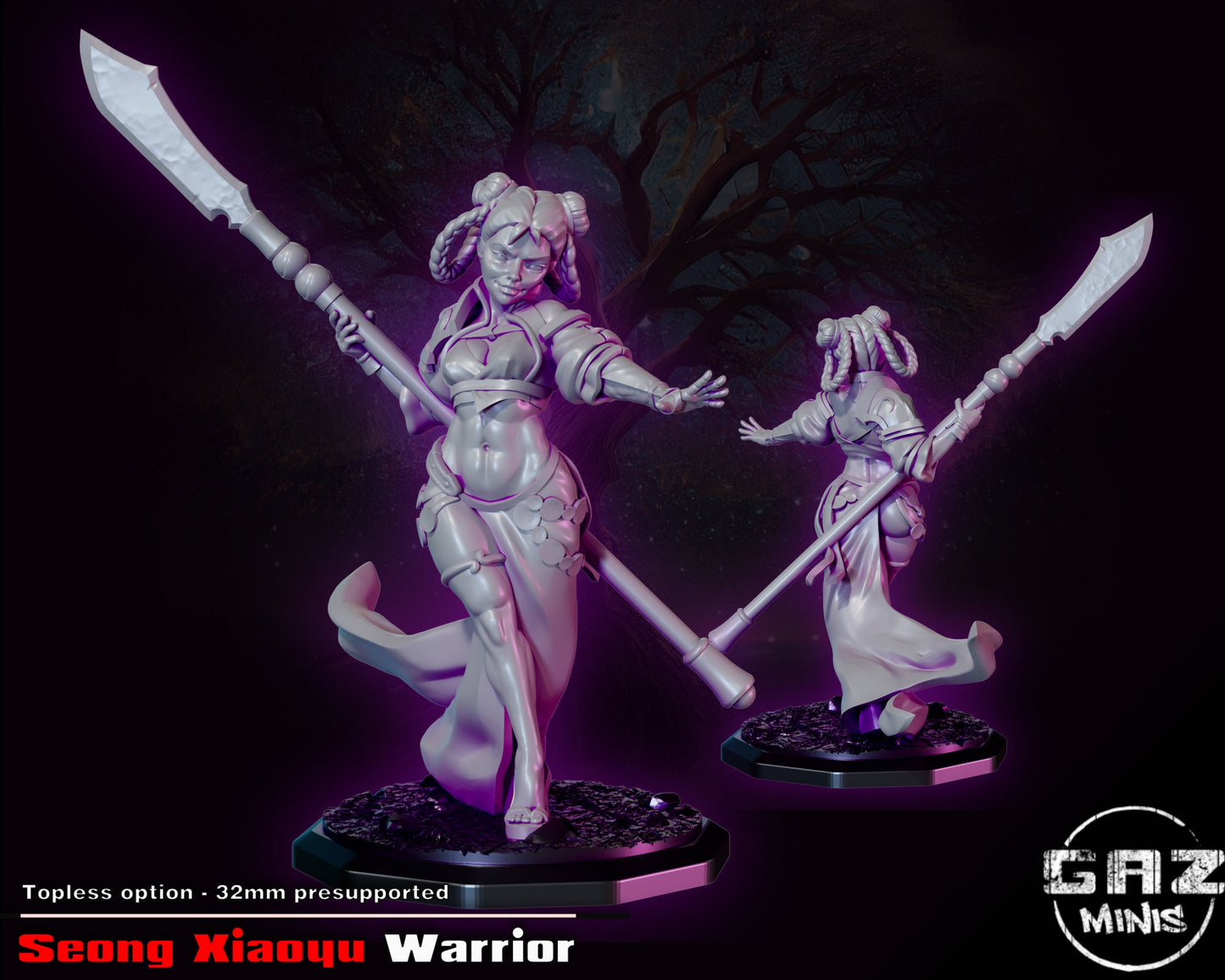 Wuxia warrior | Medium | 32mm | Gaz Minis