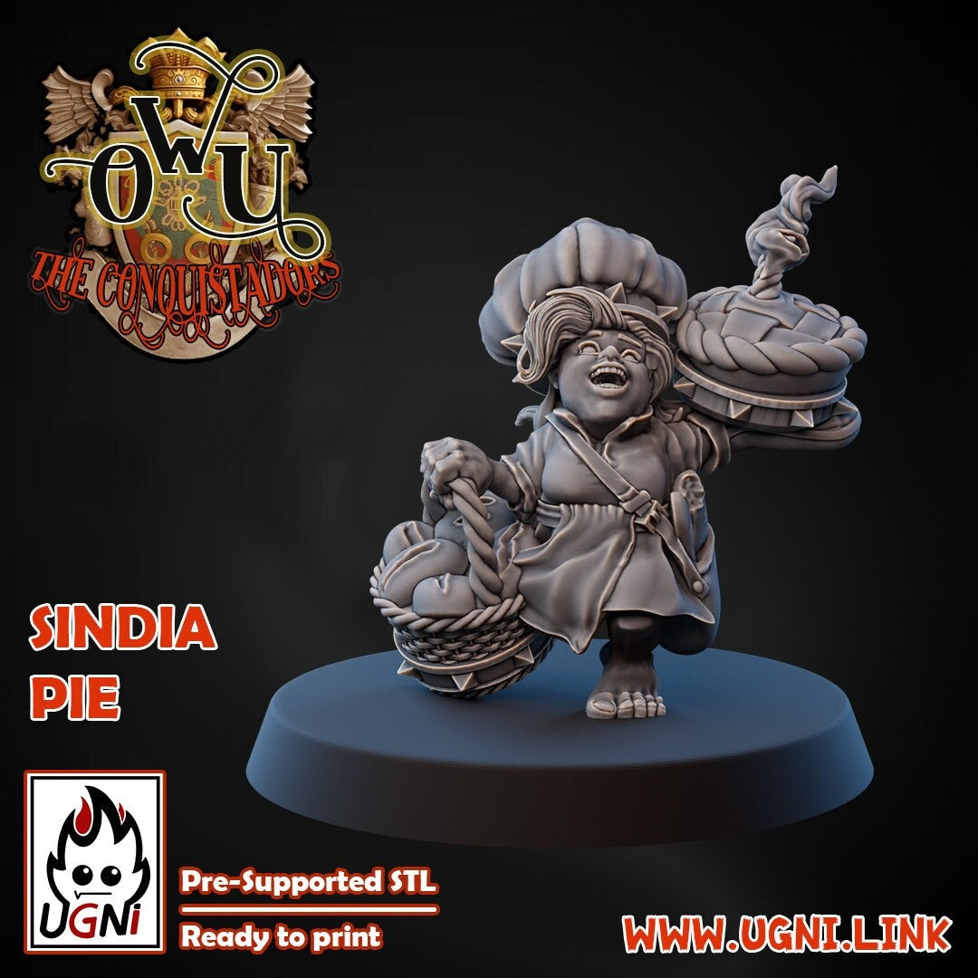 Sindia Pie | Halfling Star Player | Fantasy Football | Ugni