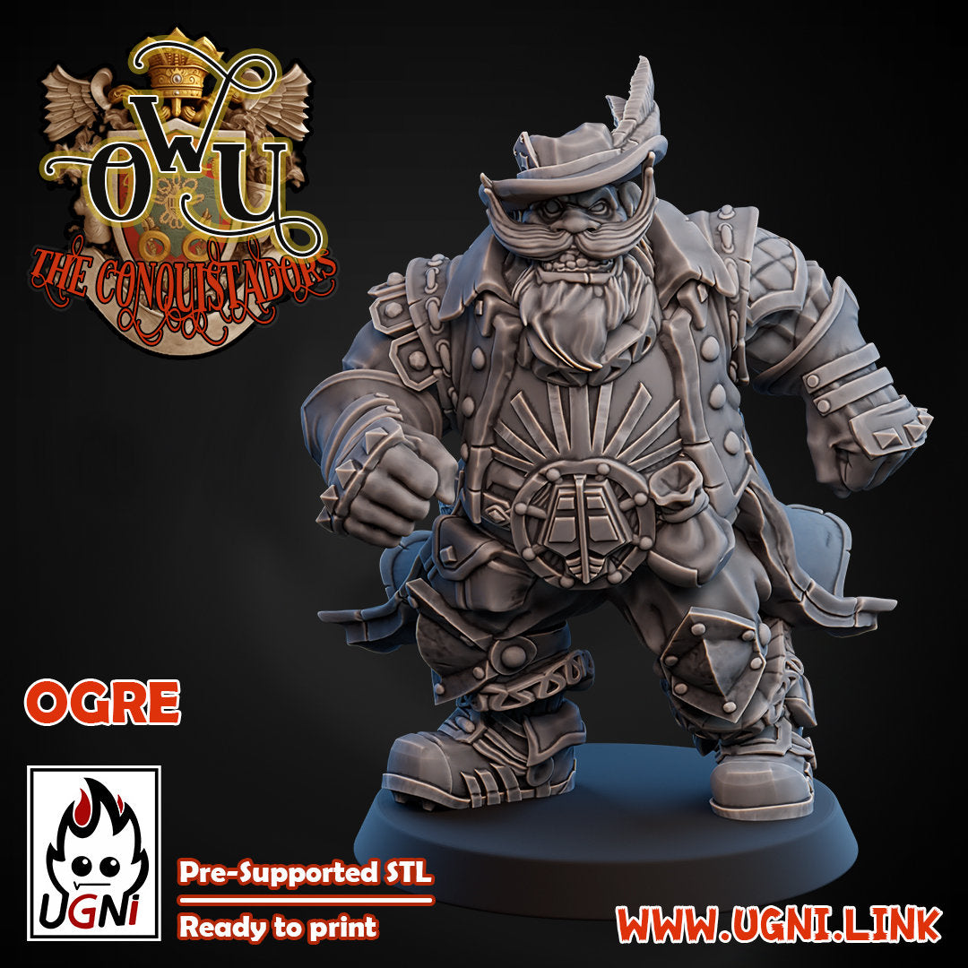 OWU Conquistadors | 28 Models | Fantasy Football | Ugni Miniatures