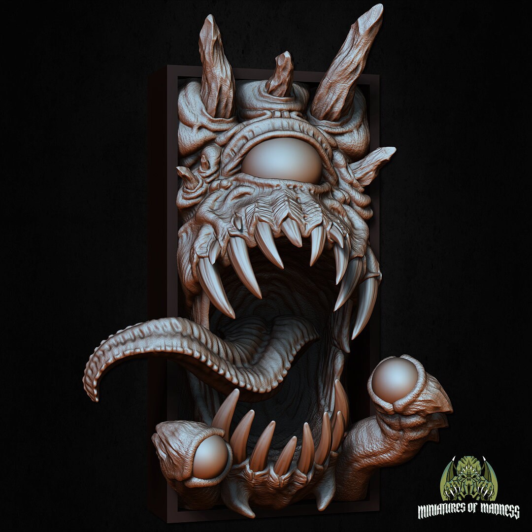 Watcher Beholder | Bookend | Hold My Booknook | Mammoth Miniatures