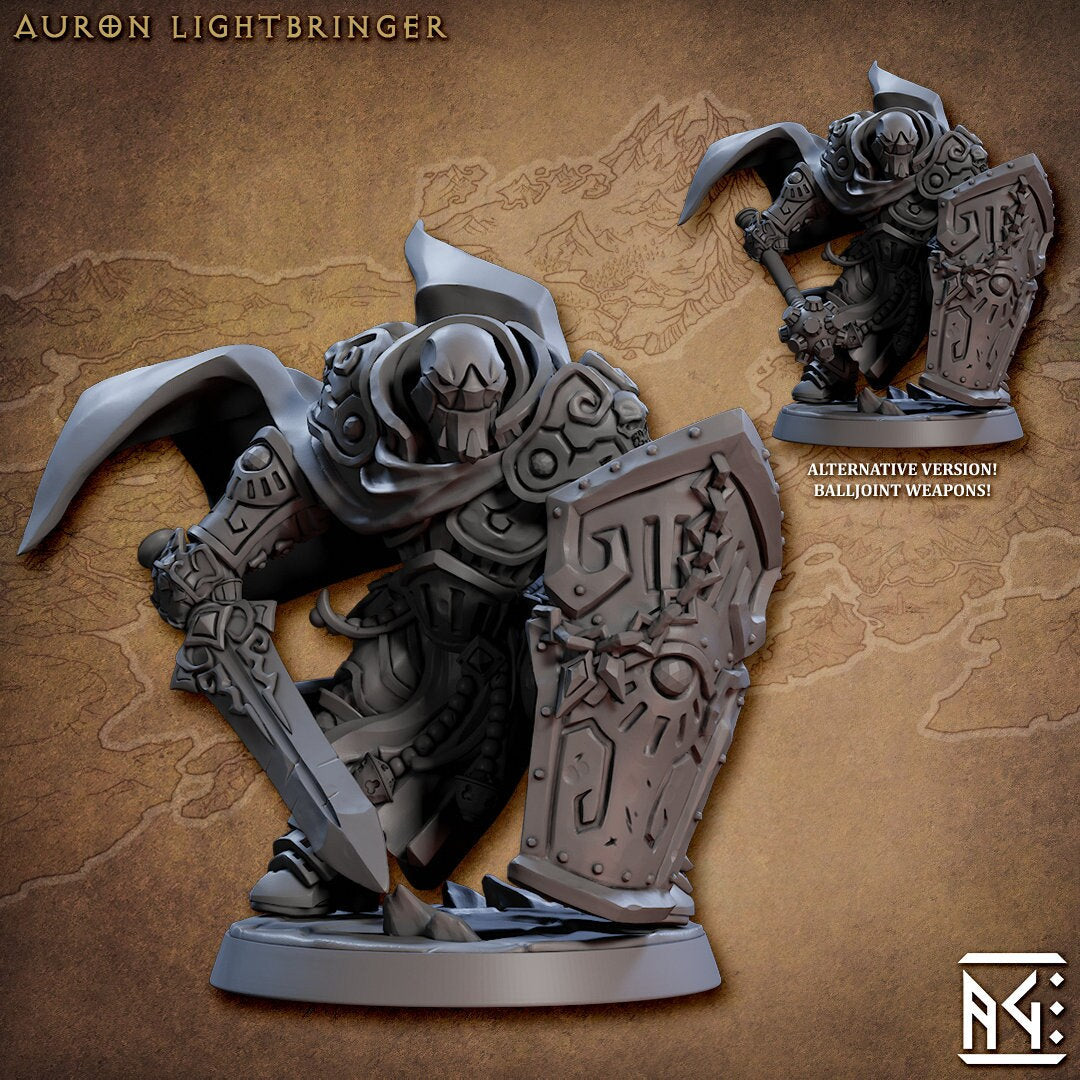 Auron Lightbringer | Medium | 32mm | Artisan Guild | Golem Simulacra