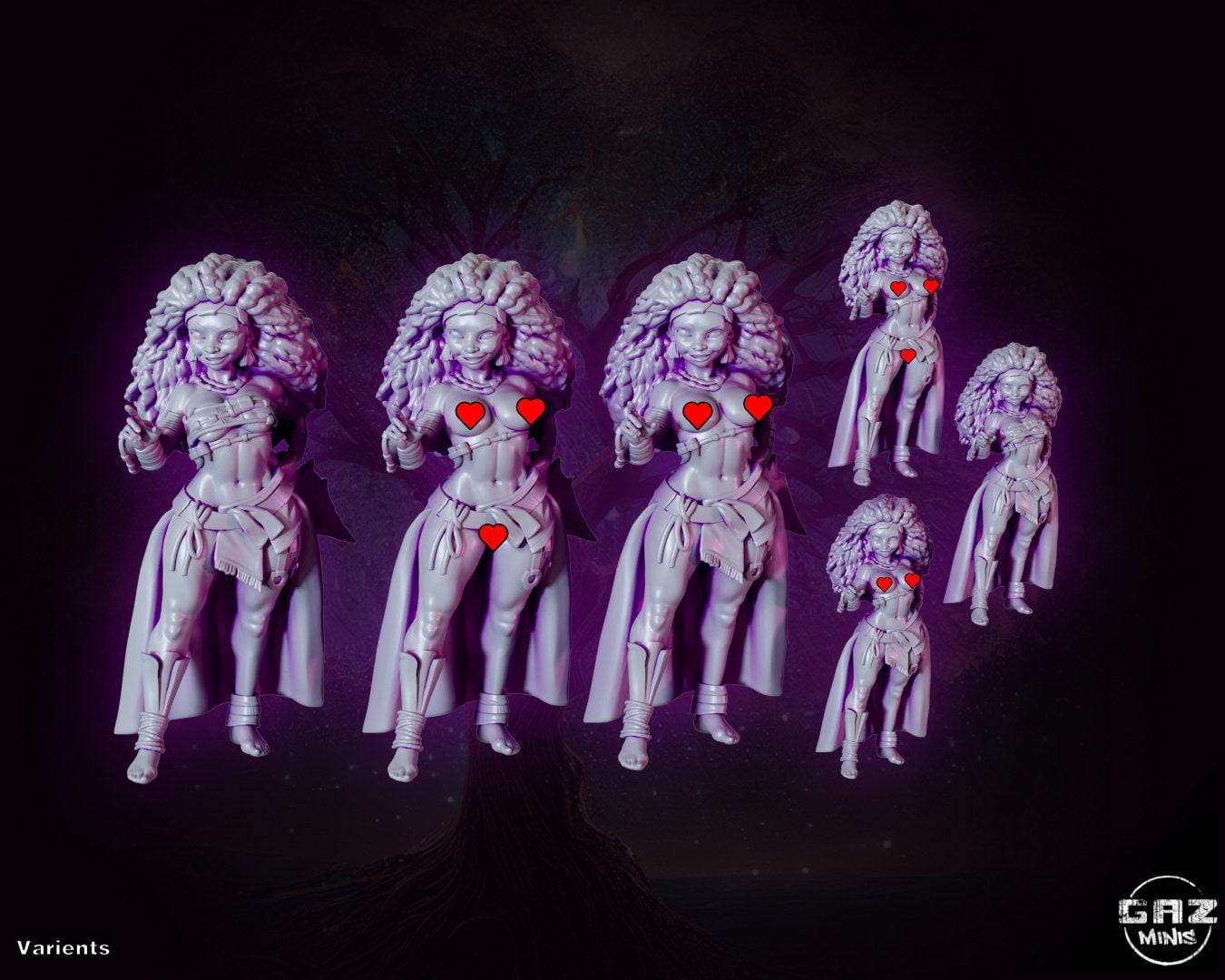 Ancient Warrior Eyala | Medium | 32mm | Gaz Minis