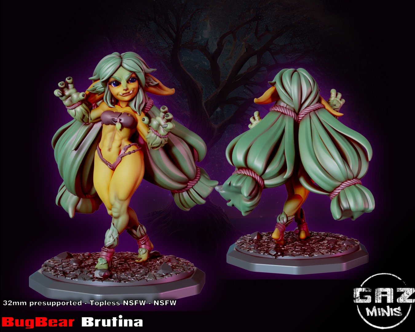 Bugbear Brutina | Medium | 32mm | Gaz Minis