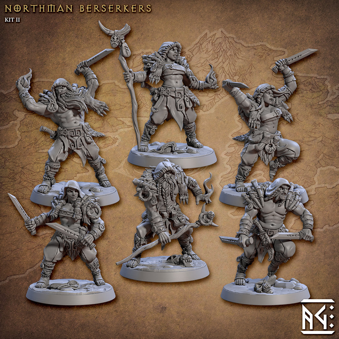 Berserkers | 32mm | M | Skutagard Northmen | AG