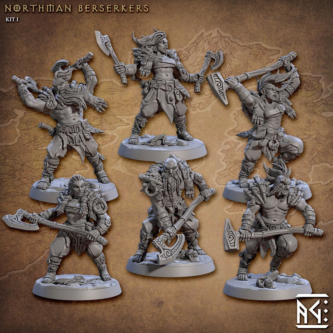 Berserkers | 32mm | M | Skutagard Northmen | AG