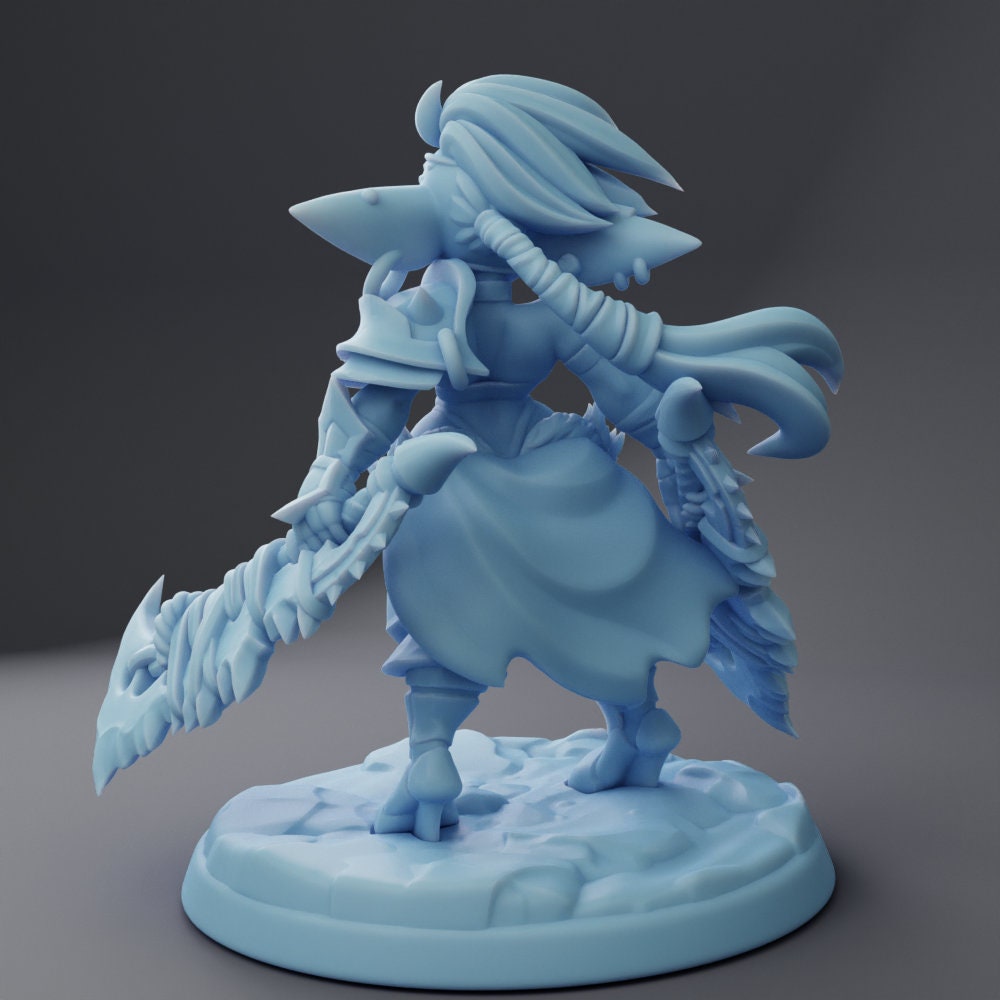 Goblin Bandit | Medium | 32mm | Level 99 Miniatures | Twin Goddess Miniatures | Dungeons and Dragons TTRPG