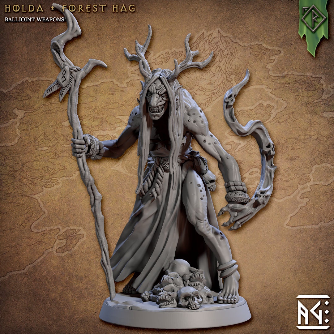 Holda | Forest Hag | 32mm | Temple of Arba | AG