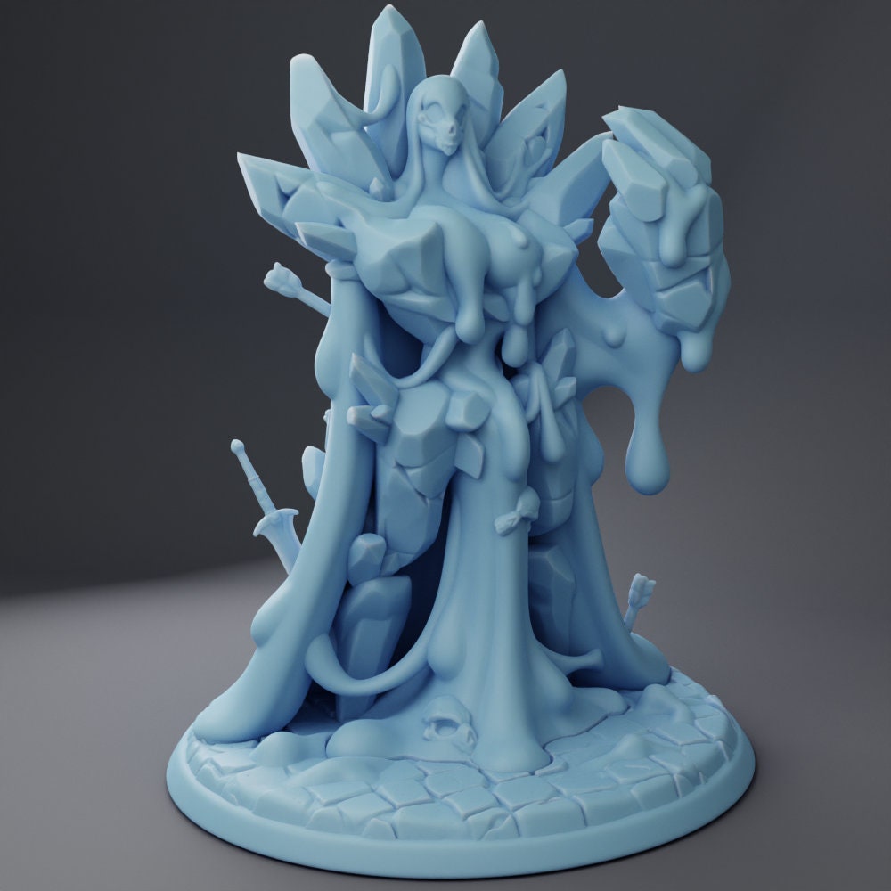 Slime | Large | 32mm | Level 99 Miniatures | Twin Goddess Miniatures | Dungeons and Dragons TTRPG