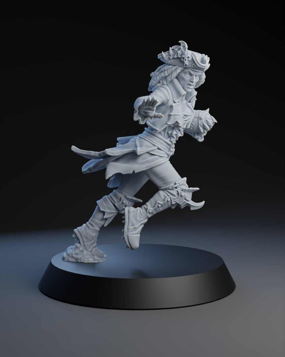 Vampire Captain | Vampire Star Player | Vampire Team | Fantasy Football | BruteFun Minatures