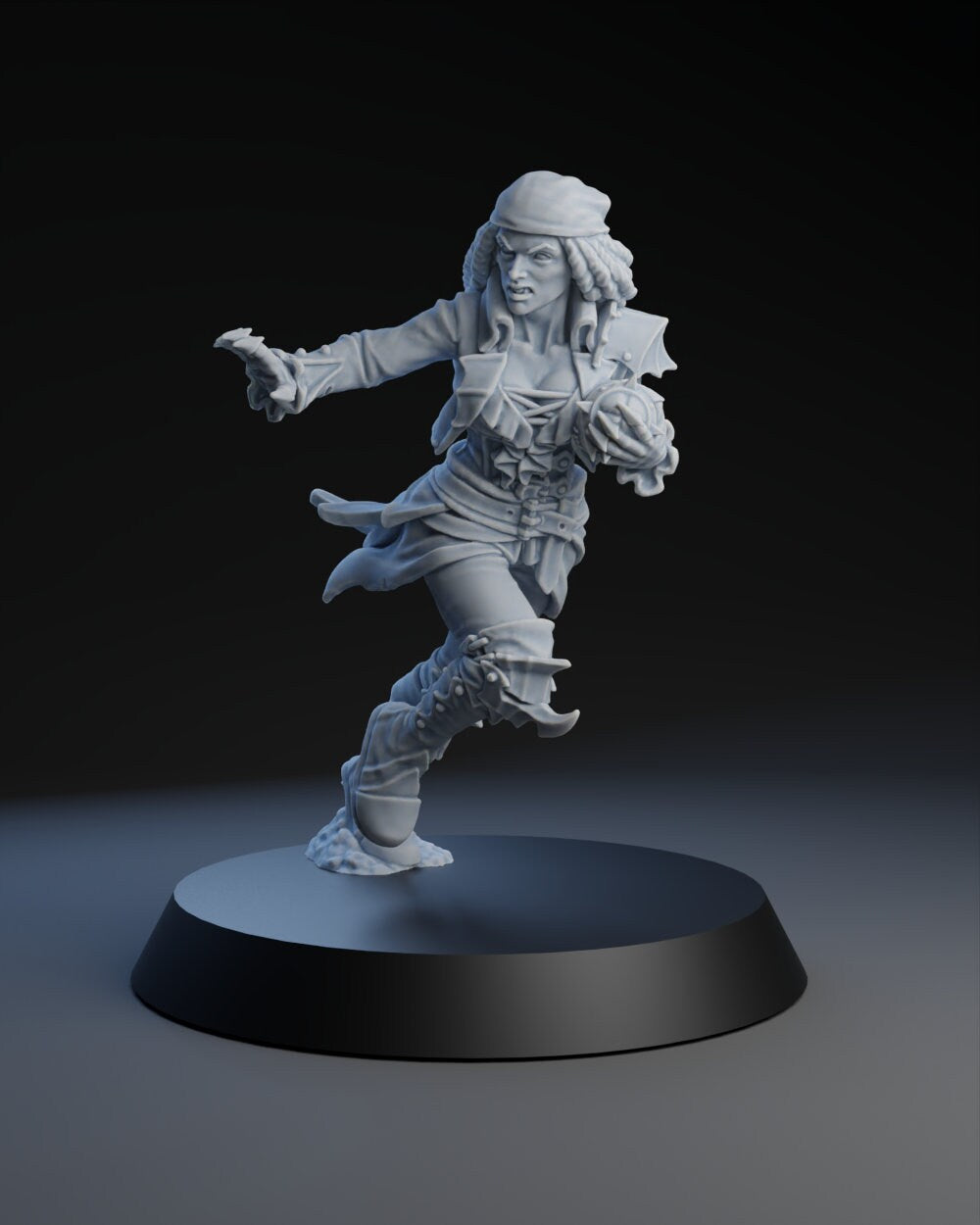 Vampire Captain | Vampire Star Player | Vampire Team | Fantasy Football | BruteFun Minatures