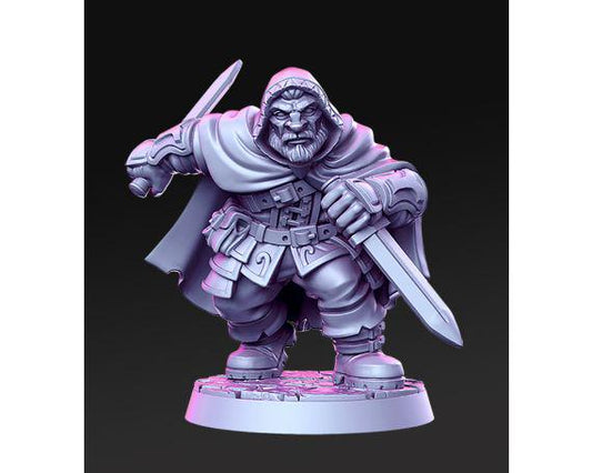 Orwin | Dwarven Rogue | Medium | Dungeons and Dragons | TTRPG | RNE Studio | Thieves and Assassins