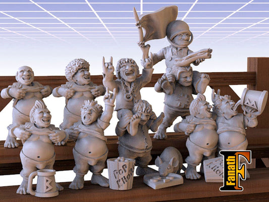 Halfling Fans | 10 Variants | Fantasy Football | Fanath