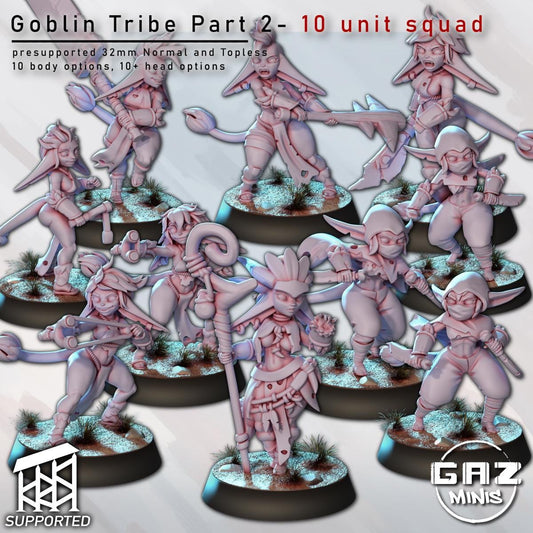 Cave Tribe | NSFW Option | Medium | 32mm | Gaz Minis | Dungeons and Dragons | TTRPG | Miniature
