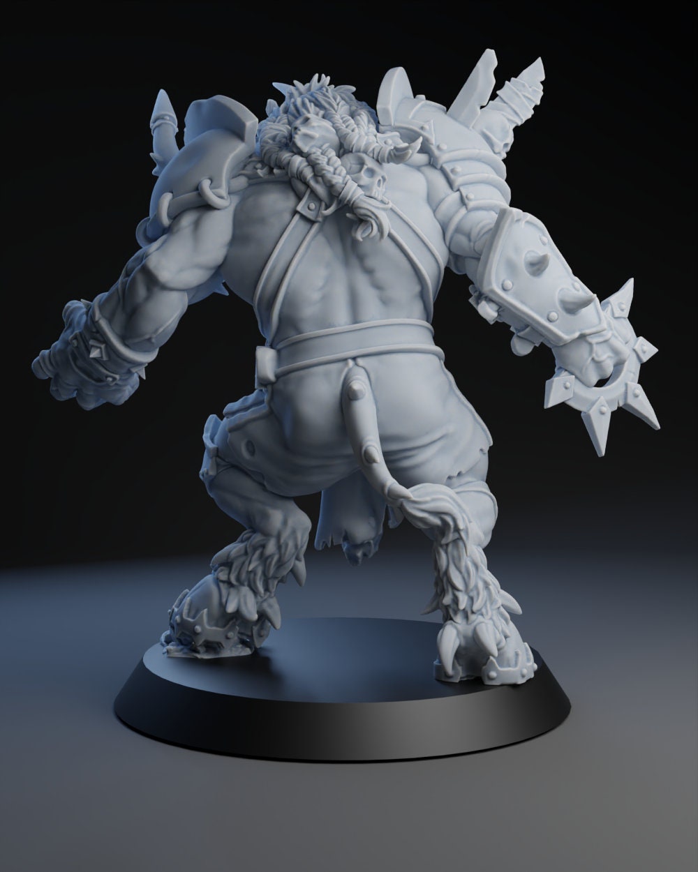 Chaotic Minotaur | Star Player | Fantasy Football | BruteFun Minatures