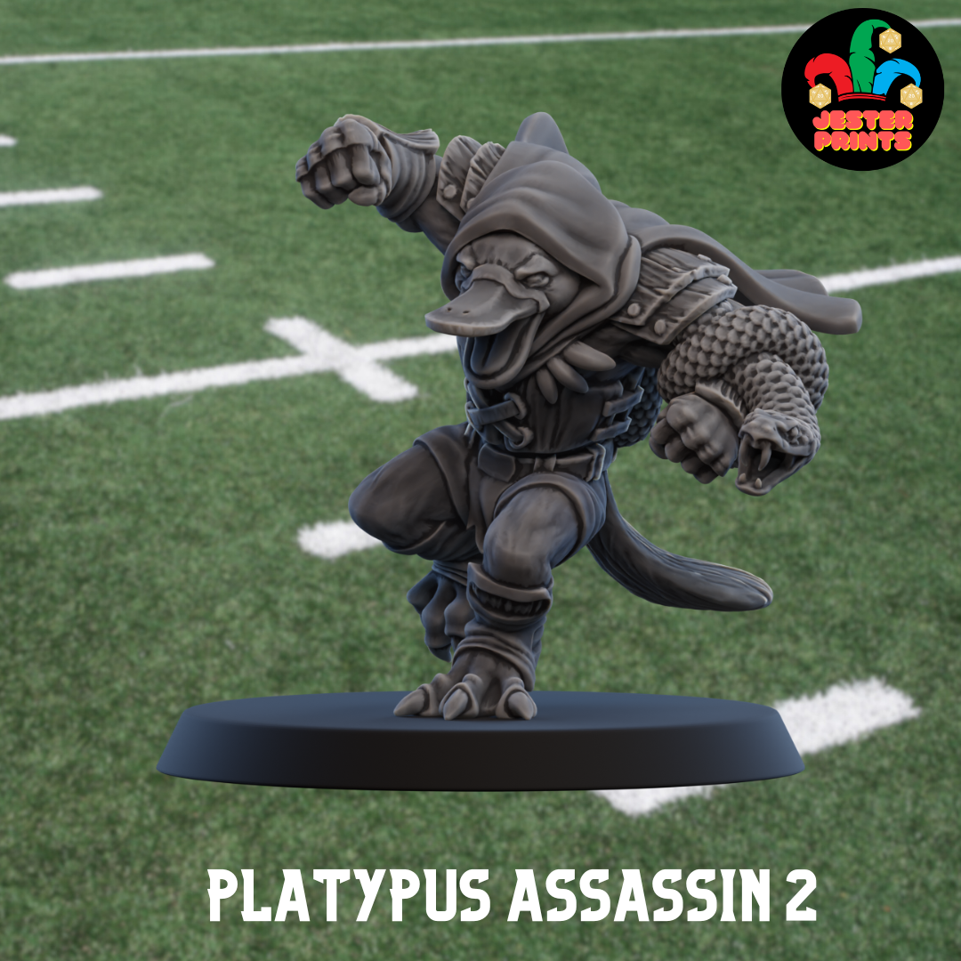 Platypus Assassins | Terror Australis | Australian Team Proxy | Fantasy Football | Jester Prints