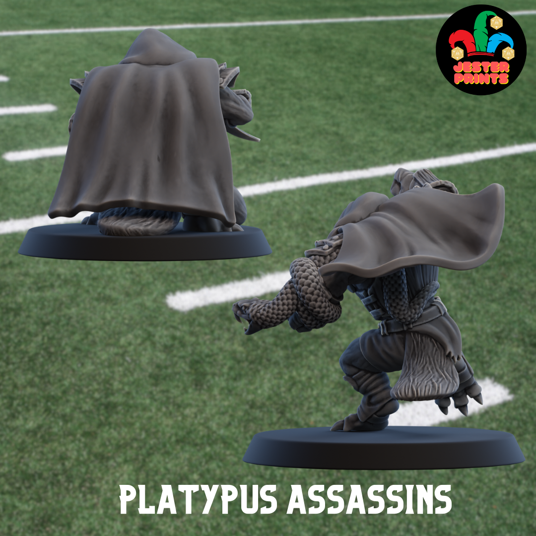 Platypus Assassins | Terror Australis | Australian Team Proxy | Fantasy Football | Jester Prints