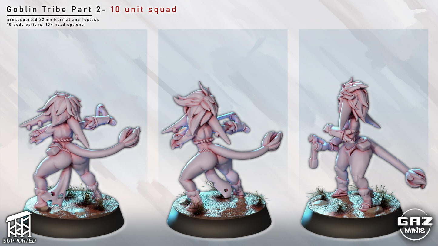 Cave Tribe | NSFW Option | Medium | 32mm | Gaz Minis | Dungeons and Dragons | TTRPG | Miniature