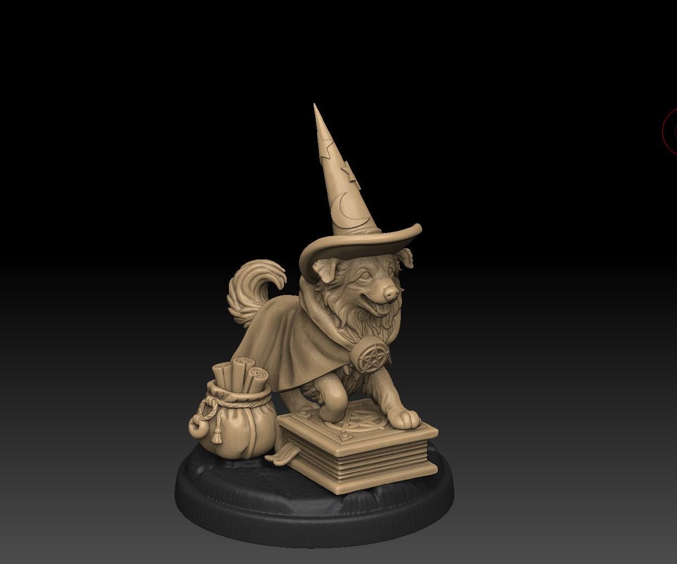 Dungeon Dogs | 20/25mm Base | 6 Models | Familiar | Wildshape | Animal | Beast Medusa Miniatures