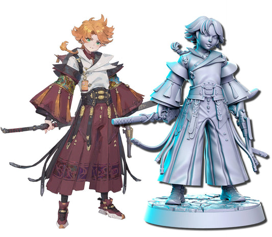 Fire Samurai | AD1 | Medium | Neokingdom | RN Estudio