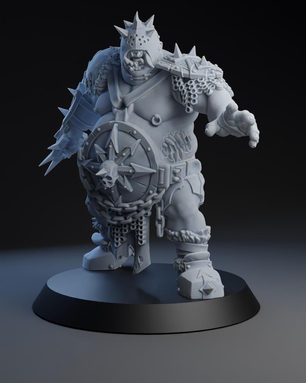 Rejected Ogre | Mutation and Regular Variation | Big Guy | Reviled Rejects | Fantasy Football | BruteFun Minatures