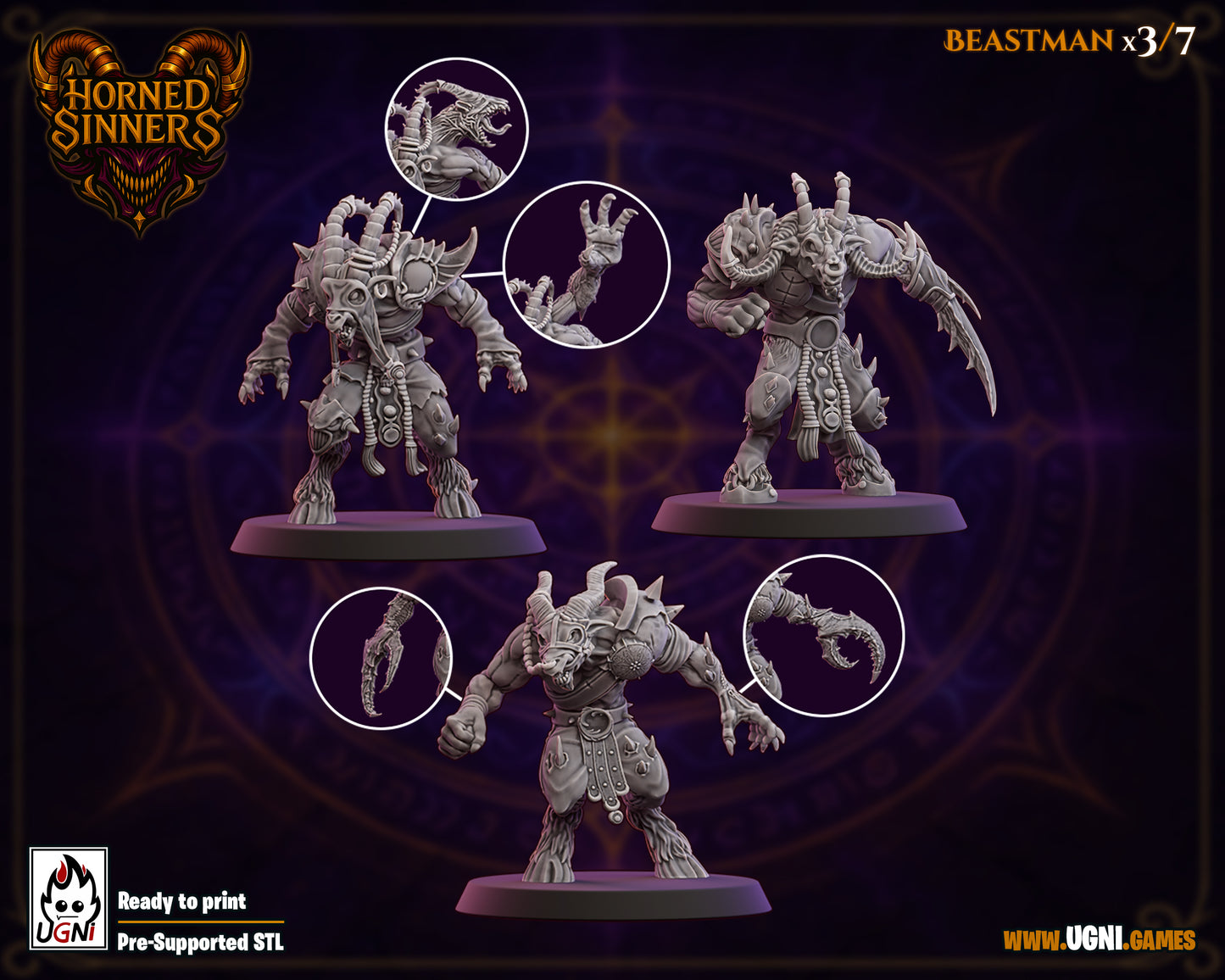 Horned Sinners | Chaos Renegades Team | Fantasy Football | Ugni