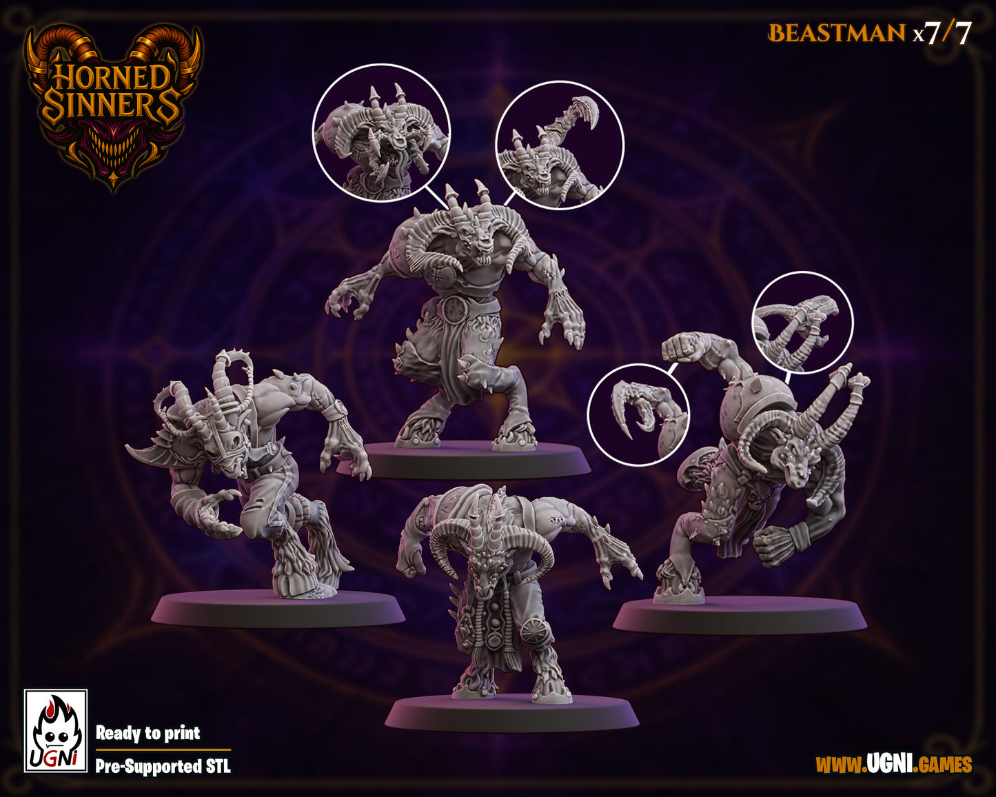 Horned Sinners | Chaos Renegades Team | Fantasy Football | Ugni