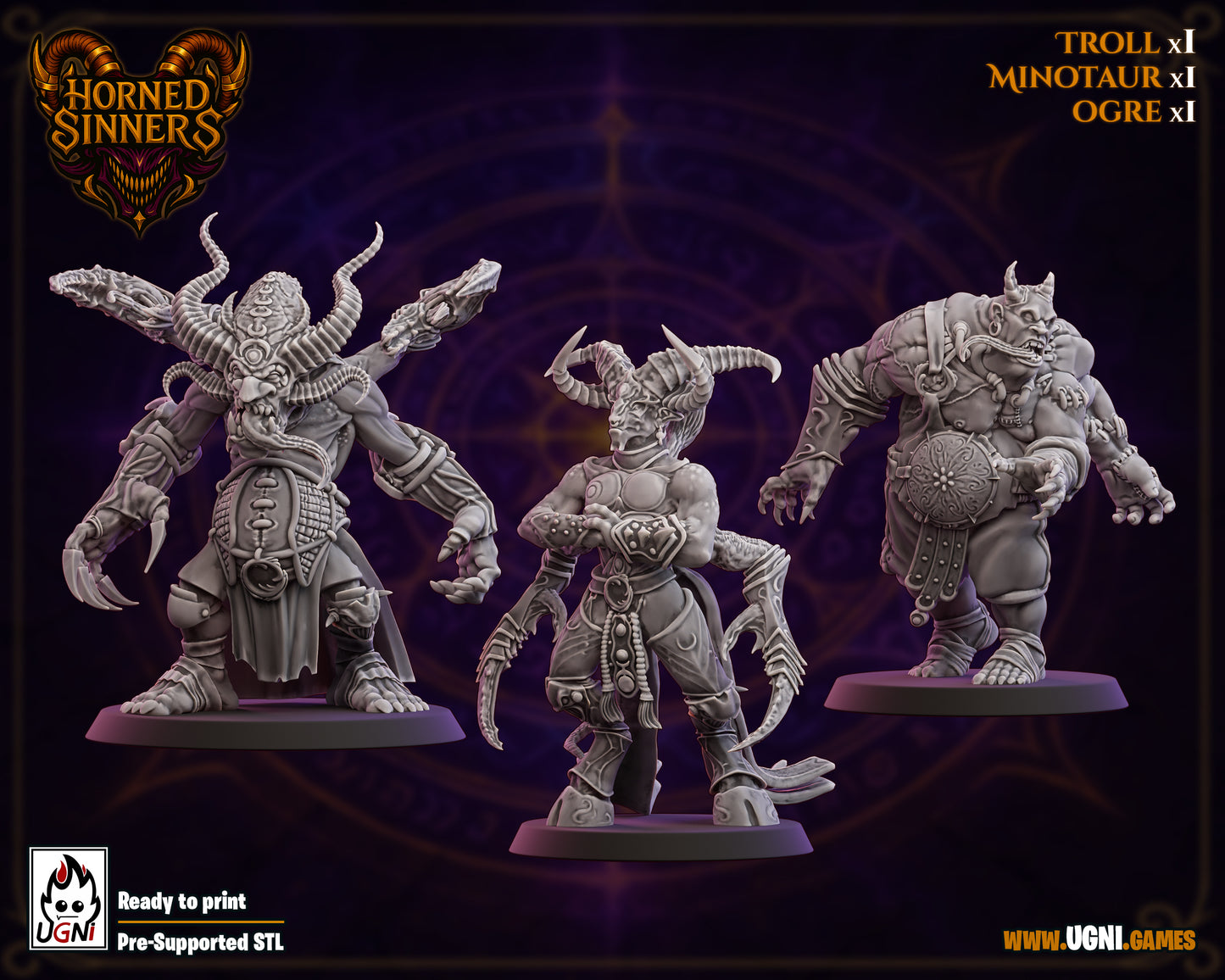 Horned Sinners | Chaos Renegades Team | Fantasy Football | Ugni