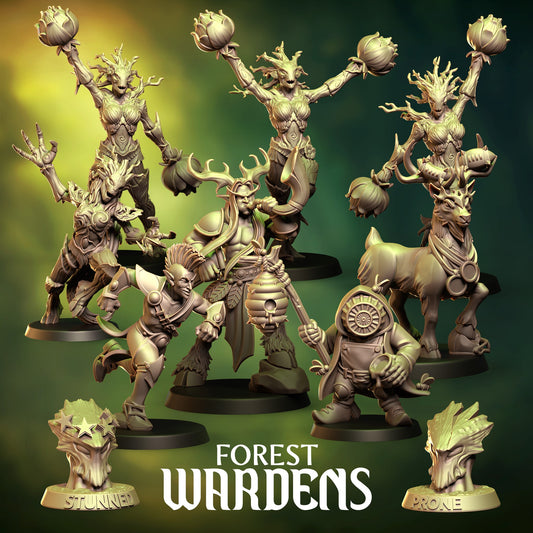Forest Warden Support Staff | Fantasy Football | Punga Miniatures