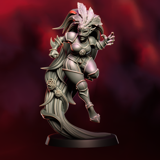 Nyxa Duskfang | Witch Star Player | Fantasy Football | Punga Miniatures